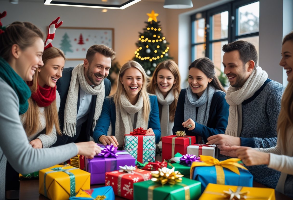 Sjove og kreative julegaver til ansatte ideer til pakkeleg